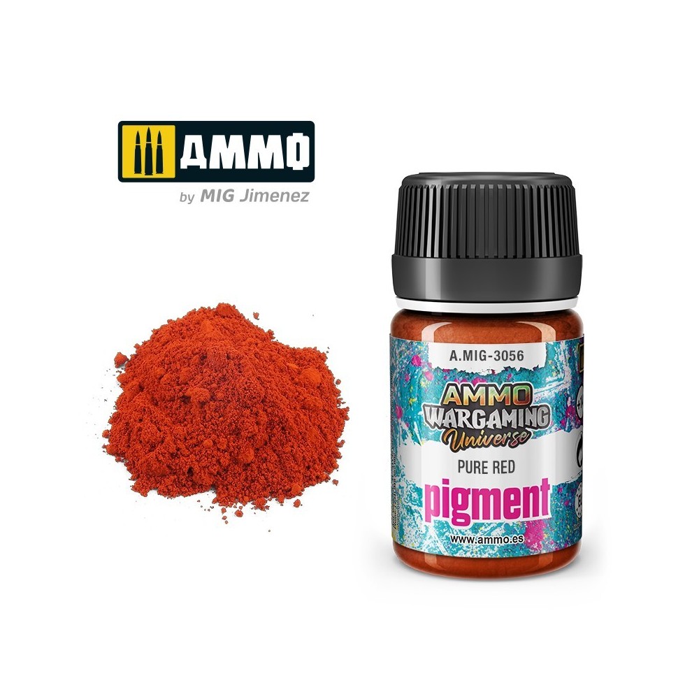 Pigment rouge pur - AMMO MIG A.MIG-3056 - 35ml