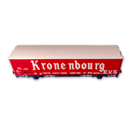 2 wagons couverts EVS Hs Kronembourg - SNCF époque IV – Trains160 16036 – N 1:160