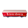 2 wagons couverts EVS Hs Kronembourg - SNCF époque IV – Trains160 16036 – N 1:160