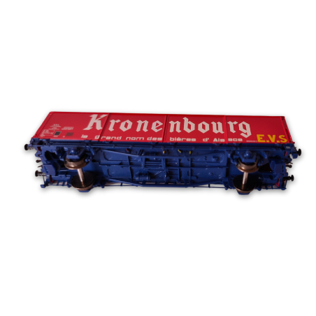 2 wagons couverts EVS Hs Kronembourg - SNCF époque IV – Trains160 16036 – N 1:160
