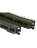 2 wagons porte autos DD DEV 66, SNCF, Ep IV - ARNOLD HN4412- N 1/160
