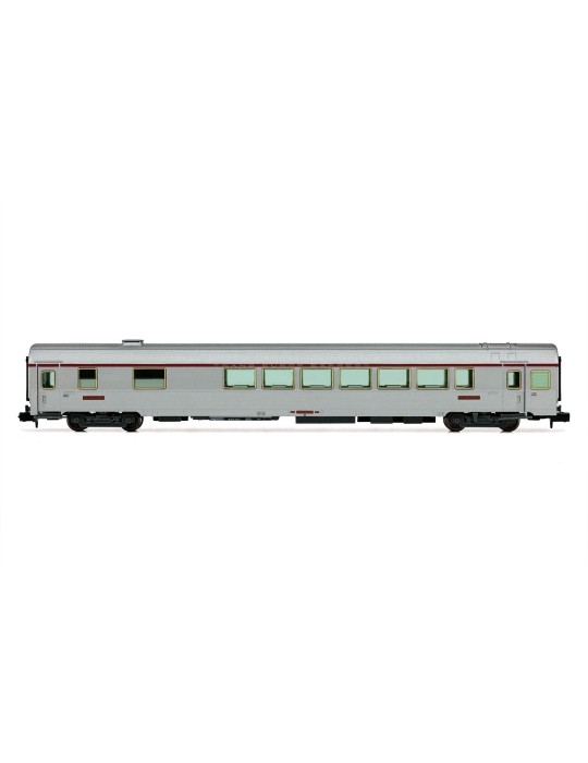 3 voitures inox TEE, Sncf - Paris - Ruhr, Ep IV - N 1/160 - ARNOLD HN4444