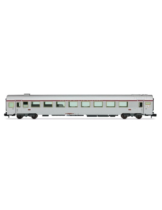 3 voitures inox TEE, Sncf - Paris - Ruhr, Ep IV - N 1/160 - ARNOLD HN4444