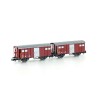 Wagons couverts K3 SBB époque IV – Hobbytrain H24251 – N 1:160