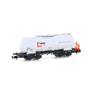 Wagon silo Uacs Sersa époque VI – Hobbytrain H23494 – N 1:160