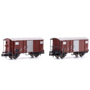 Wagons couverts K2 SBB époque III – Hobbytrain H24201 – N 1:160