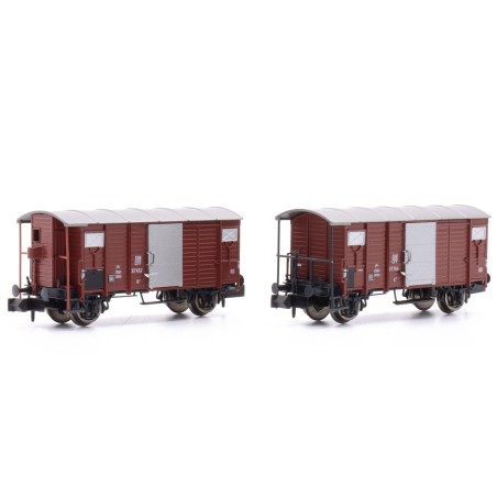 Wagons couverts K2 SBB époque III – Hobbytrain H24201 – N 1:160