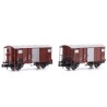 Wagons couverts K2 SBB époque III – Hobbytrain H24201 – N 1:160