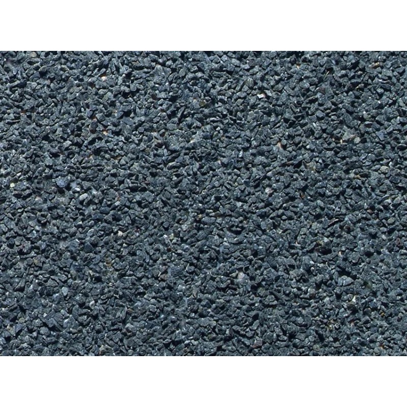 Ballast "Basaltic Rock" gris foncé – NOCH 09165 – N 1:160 / Z 1:220