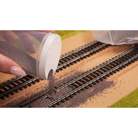 Ballast "Gneiss" rouge-brun – NOCH 09167 – N 1:160 / Z 1:220