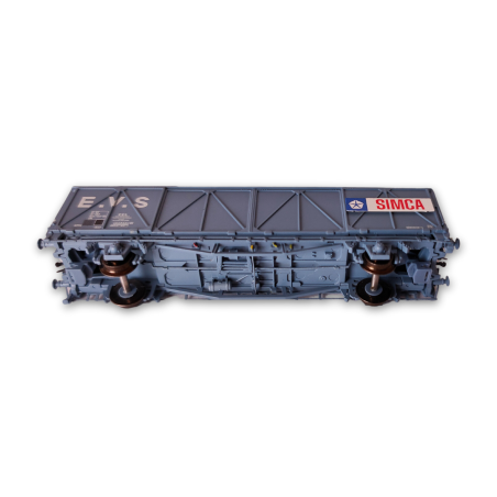 2 wagons EVS “SIMCA” – SNCF – époque IV/V – Trains160 16042 – N 1/160