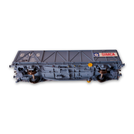 2 wagons EVS “SIMCA” – SNCF – époque IV/V – Trains160 16042 – N 1/160