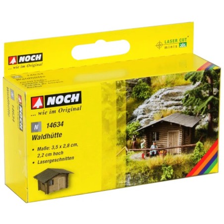 Cabane forestière – NOCH 14634 – N 1:160 – Kit Laser-Cut