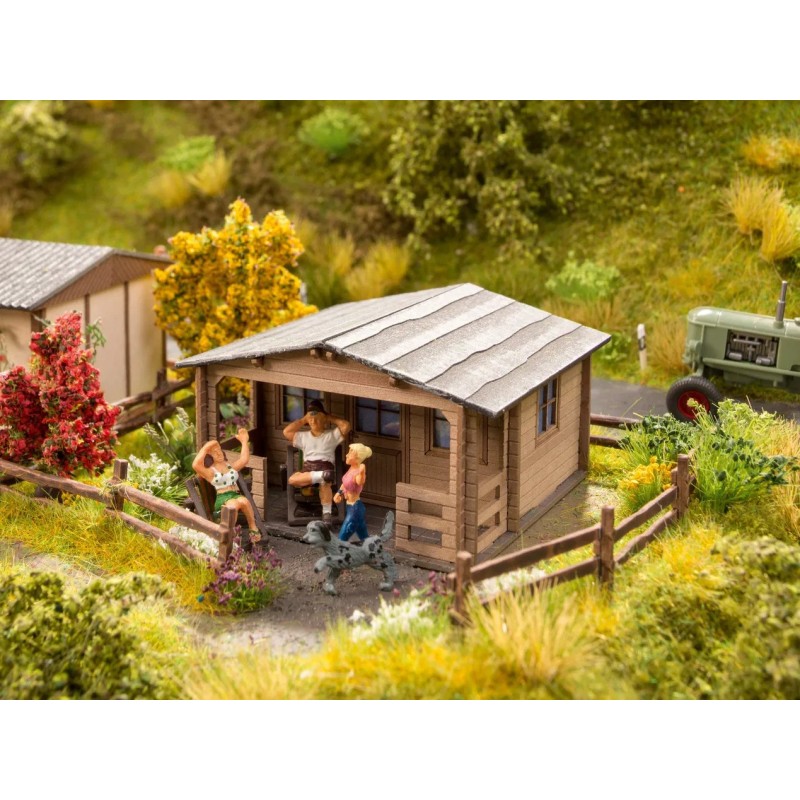 Cabane de jardin – NOCH 14635 – N 1:160 – Kit Laser-Cut