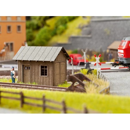 Cabane de bord de voie – NOCH 14640 – N 1:160 – Kit Laser-Cut