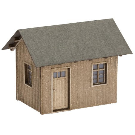 Cabane de bord de voie – NOCH 14640 – N 1:160 – Kit Laser-Cut