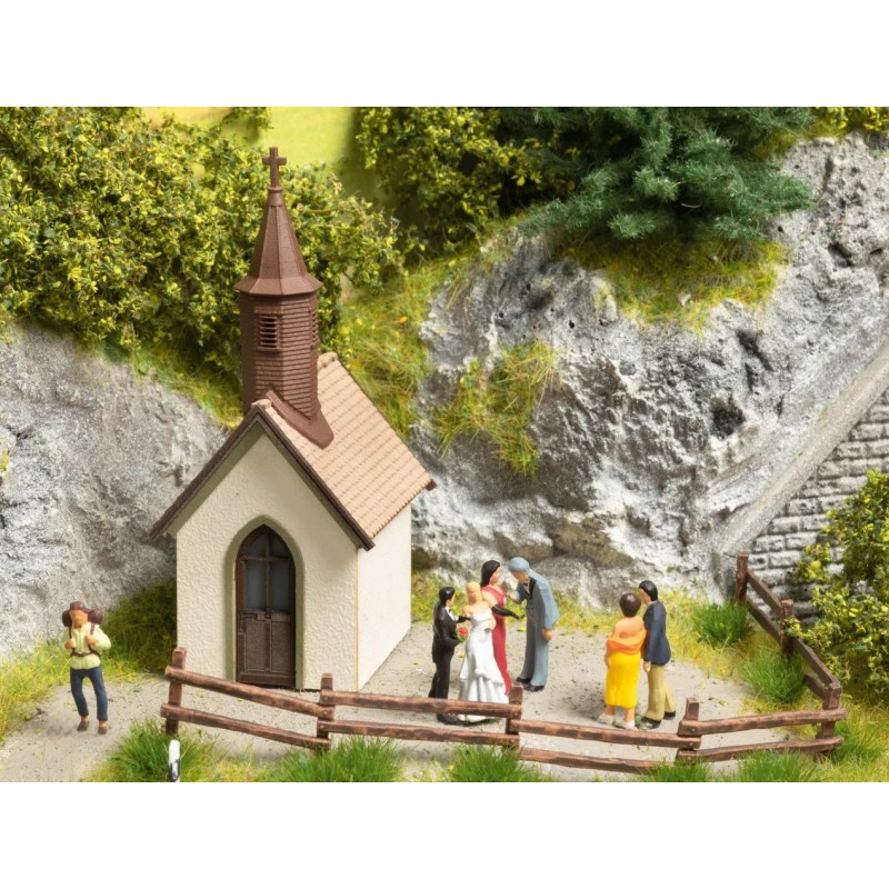Chapelle de village – NOCH 14687 – N 1:160 – Kit Laser-Cut