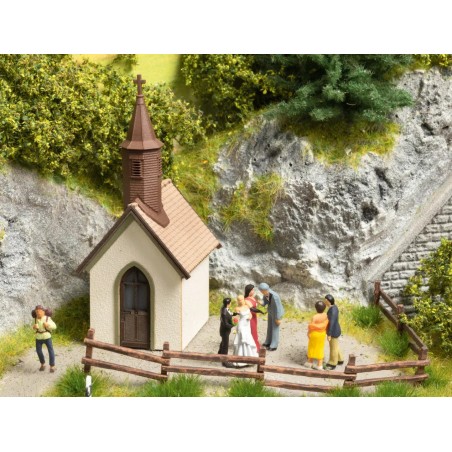 Chapelle de village – NOCH 14687 – N 1:160 – Kit Laser-Cut