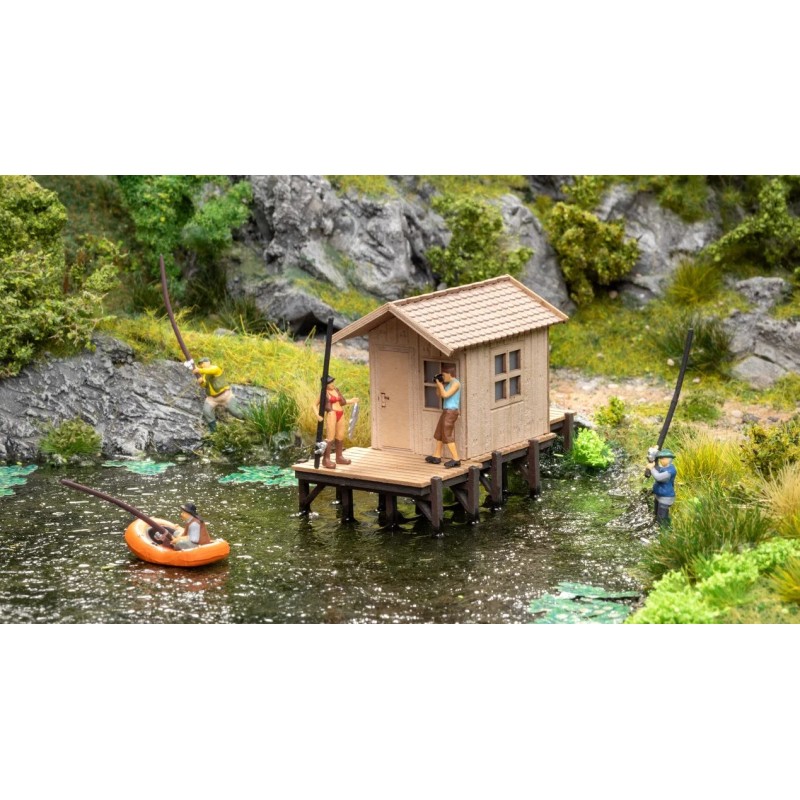 Cabane de pêcheur – NOCH 14691 – N 1:160 – Kit Laser-Cut