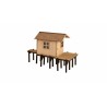 Cabane de pêcheur – NOCH 14691 – N 1:160 – Kit Laser-Cut