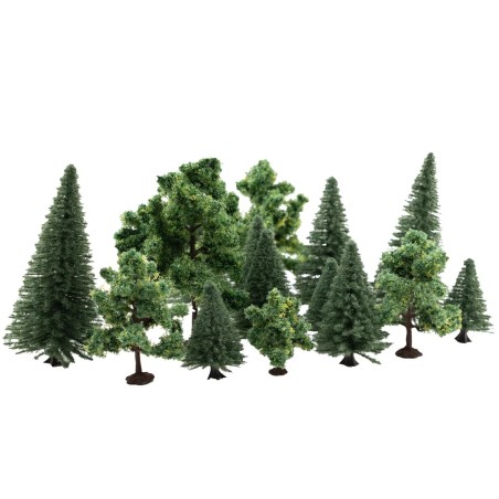 Forêt mixte 16 arbres – NOCH 24623 – H0/TT/N/Z