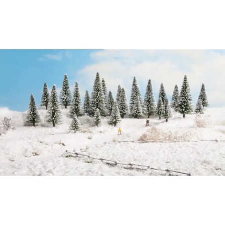 25 Sapins enneigés – NOCH 32828 – N/Z