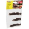 Clôtures de jardin – NOCH 33096 – N – Pack de 72 sections