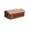 Hangar à locomotives « Bergün » – NOCH 63025 – N – Kit Laser-Cut