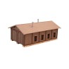 Hangar à locomotives « Bergün » – NOCH 63025 – N – Kit Laser-Cut