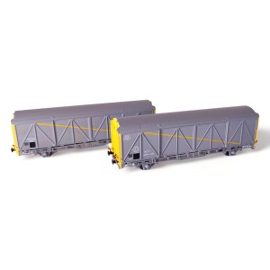 2 wagons de service EVS – SNCF – Époque IV – Échelle N 1:160 - Trains160 16052