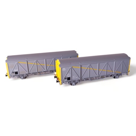 2 wagons de service EVS – SNCF – Époque IV – Échelle N 1:160 - Trains160 16052