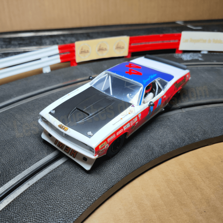 Plymouth Barracuda Spa Classique été 2023 - Jerome Washer n°44 - Scalextric C4525 - 1/32