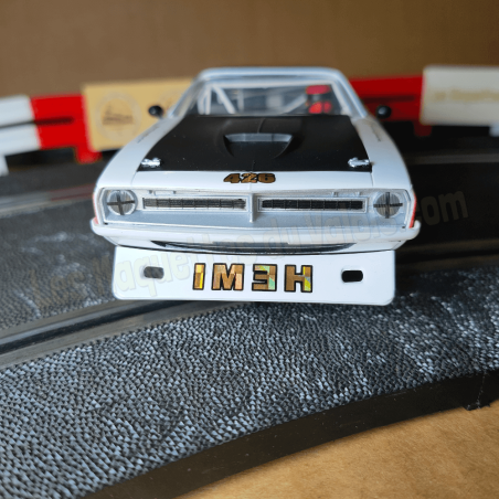 Plymouth Barracuda Spa Classique été 2023 - Jerome Washer n°44 - Scalextric C4525 - 1/32