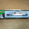 Wagon porte-conteneurs SNCF/Novatrans Sgss 60’, conteneur GEODIS 45’, gris, époque V Arnold HN6649 – N 1/160