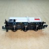 2 wagons-citernes à 3 essieux gris SNCF, AVIA, ép. IV, Arnold HN6676, 1/160