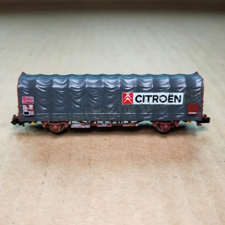 Coffret de 2 wagons bâchés « Citroën » - Arnold HN6712 - N 1/160 - SNCF ,ép. IV-V