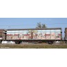 Wagon à parois coulissantes Hbbillns - SBB - livré graffiti - époque VI - Hobbytrain H24663 - N 1:160
