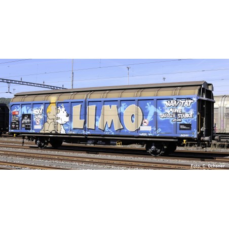 Wagon Graffiti Limo – SBB Hobbytrain H24667 – N 1/160