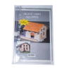 Halle à marchandises française à une porte que l'on peut retrouver dans les petites gares de l'Est de la France.