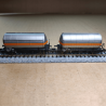 Wagons-citernes gaz SNCF « Algeco », 2 essieux, époque IV Arnold HN6525 – N 1/160