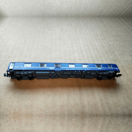 2 unités T2, bleu avec logo nouille livrée, SNCF, ép. IV-V- Arnold HN4405 - N 1/160