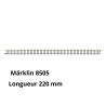 Rail droit 220 mm- échelle Z - Marklin 8505