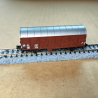 Wagon couvert Gmms 40 - DB – Époque III – Minitrix 18100 – N 1:160