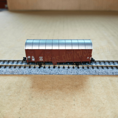 Wagon couvert Gmms 40 - DB – Époque III – Minitrix 18100 – N 1:160