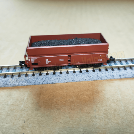 Wagon trémie type OOtu 6778, transport de charbon, DR – N 1:160 – Ép IV