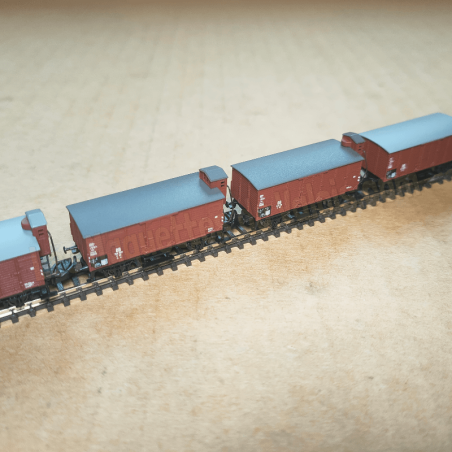 Coffret de wagons couverts G 10 – Märklin 086605 – Z (1/220)