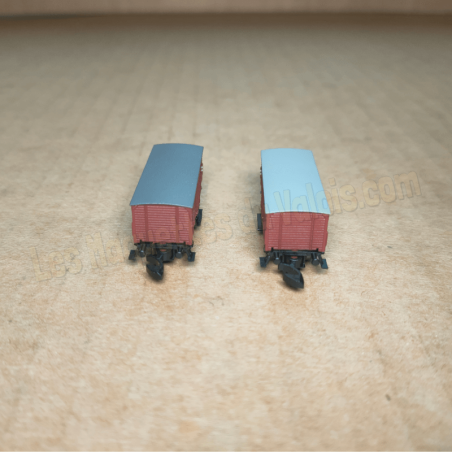 Coffret de wagons couverts G 10 – Märklin 086605 – Z (1/220)