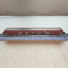 2 wagons plats « Uas » chargés de rails – Minitrix 18290 – N 1 :160 – SNCF (INFRA), époque VI