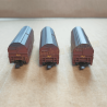 3 wagons trémies type Kkt-62, DB, Ep III – Minitrix 18270 – Échelle N (1 :160)