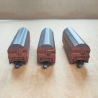 3 wagons trémies type Kkt-62, DB, Ep III – Minitrix 18270 – Échelle N (1 :160)